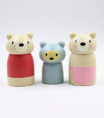 Bear Peg Doll Set - Image 2