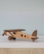 Handmade Wooden Airplane - Image 3