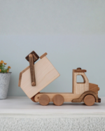 Wooden garbage truck - Image 4