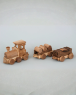 Vintage wooden train set - Image 2